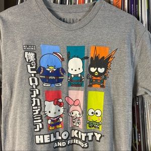 My Hero Academia x Hello Kitty Shirt